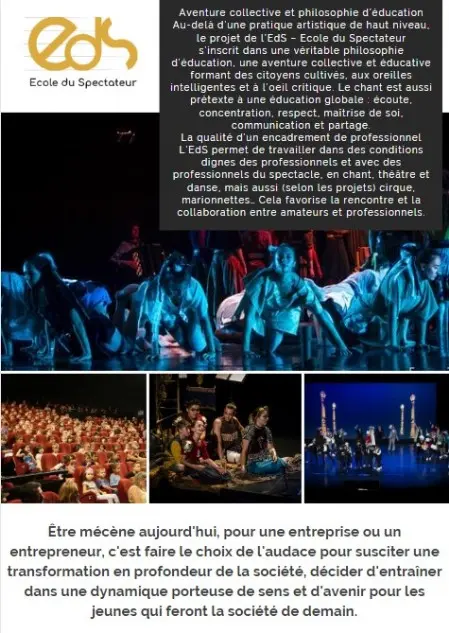 Flyer mécénat